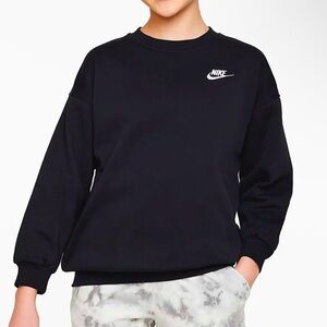 NWT Youth Nike oversized crew neck sweatshirt size L